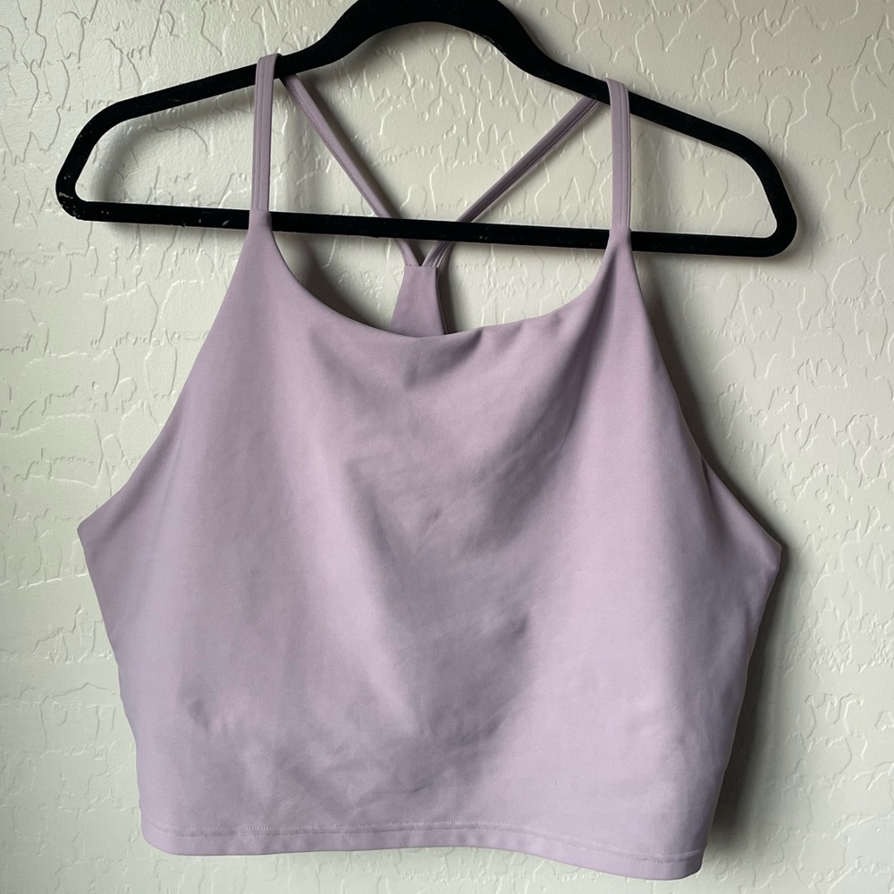 Old Navy Powersoft Purple Sports Bra Plus Size